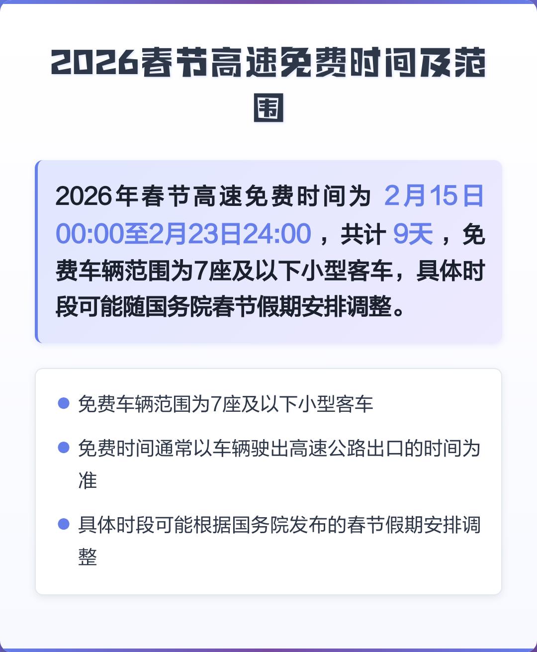 「清明高速」〃清明高速免费吗2026-第2张图片